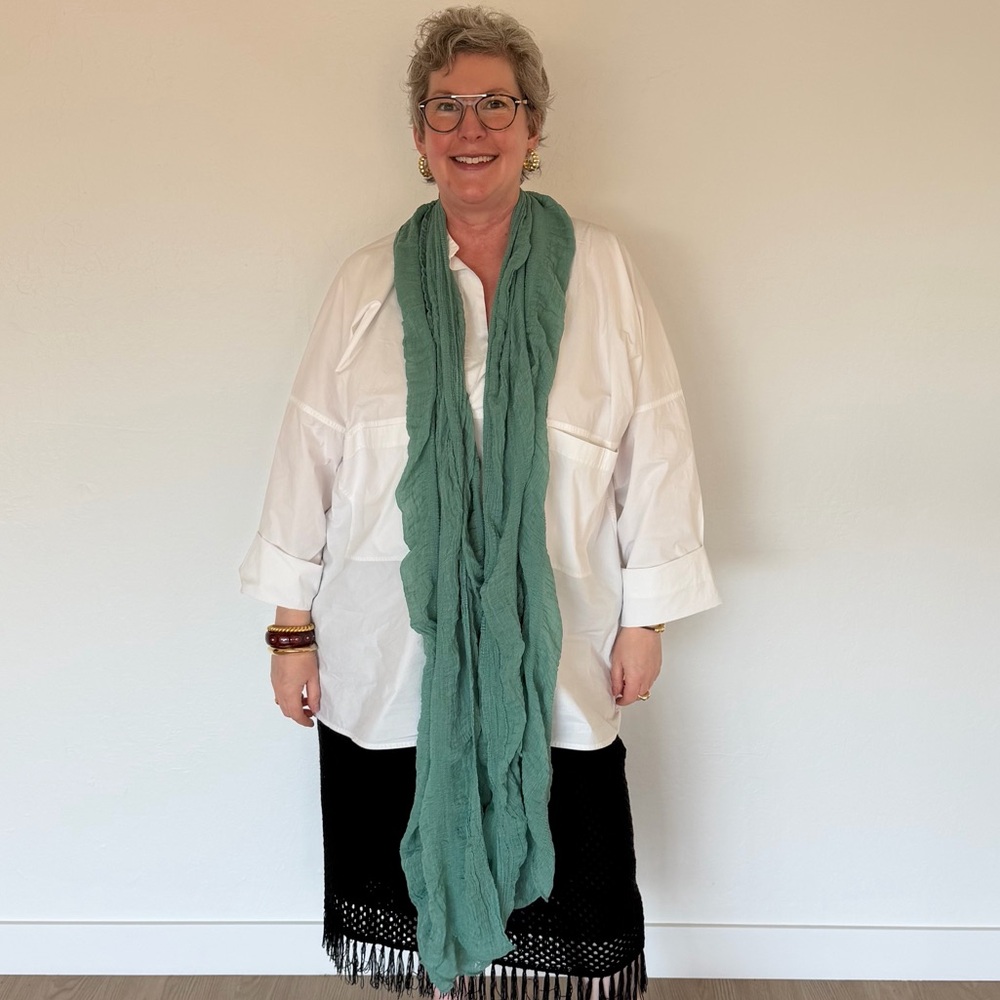 Aqua Scarf/Shawl